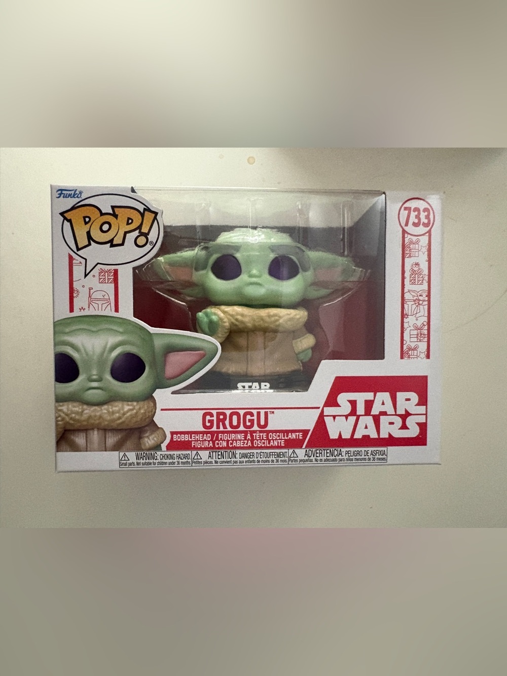 Funko Grogu Green and Purple Star Wars Pop! Figure